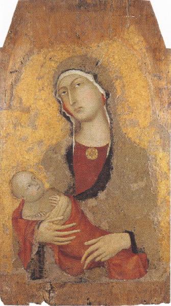 Simone Martini Madonna with Child (mk39) France oil painting art